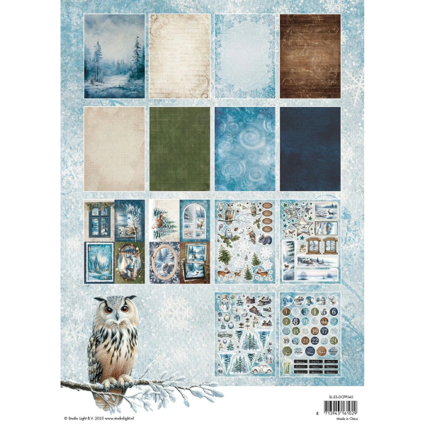 Winter Wonderland, A4 Die-Cut Paperpad - Studiolight